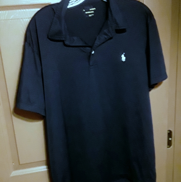 Polo Ralph Lauren Other - Mens dark blue moisture wicking golf polo